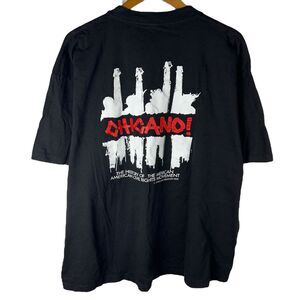 VTG 90s FL Robinson Mens 2XL Shirt Mexican Chicano Civil Rights Movement Aztlan